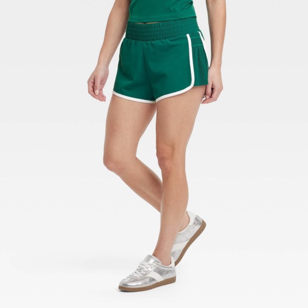 All in Motion Green Athletic Shorts NWT